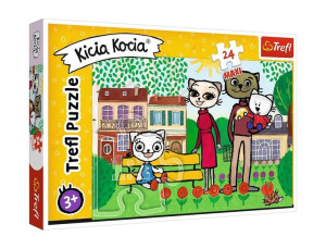 Puzzle 24 Maxi Zabawy Kici Koci Trefl