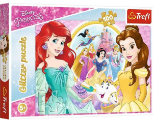 Puzzle 100 Glitter Wspomnienia Belli I Arielki