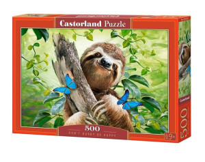 Puzzle 500 Don't Hurry Be Happy Castor