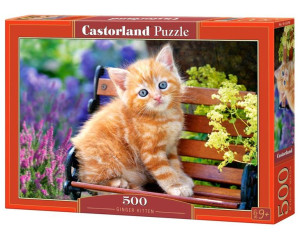 Puzzle 500 Ginger Kociak Castor
