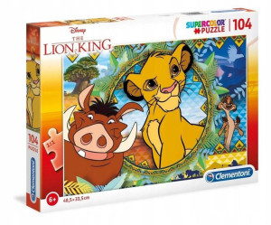Puzzle 104 Super Kolor Lion King