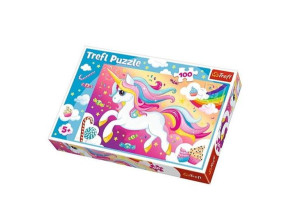 Puzzle 100 Piękny Jednorożec Trefl
