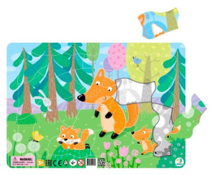 Puzzle Ramkowe 21 Liski