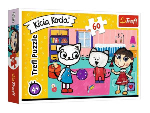 Puzzle 60 Kicia Kocia Z Przyjaciółmi Trefl