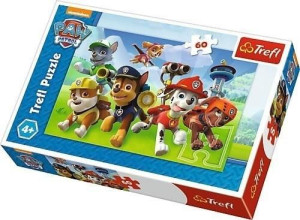 Puzzle 60 Psi Patrol, Gotowi Do Akcji Trefl