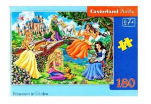 Puzzle 180 Princesses In Garden Castor