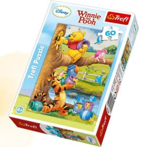 Puzzle 60 Kubuś Puchatech Małe Co Nieco Trefl
