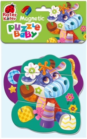 Miękkie Magnetyczne Puzzle Krowa I Kot