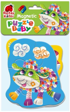Miękkie Magnetyczne Puzzle Owca I Świnka