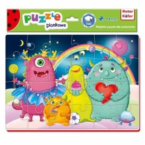 Miękkie Puzzle A4 Śmieszne Zdjęcia Potworki