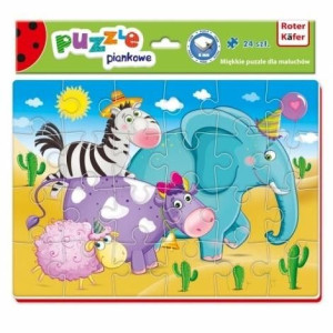 Miękkie Puzzle A4 Śmieszne Zdjęcia Podróż Zwierząt