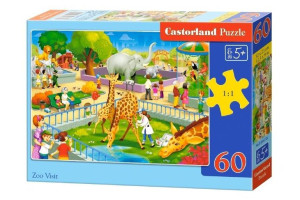 Puzzle 60 Zoo Visit Castor