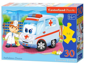 Puzzle 30 Lekarz Z Pogotowia Castor