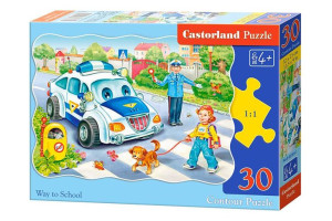 Puzzle 30 Droga Do Szkoły Castor