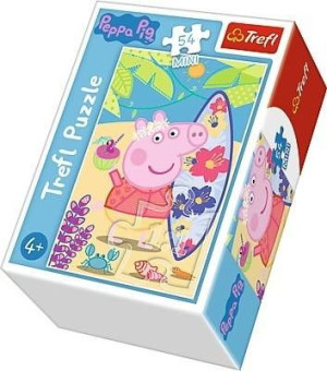 Puzzle 54 Mini Wesoły Dzień Świnki Peppy 2 Trefl