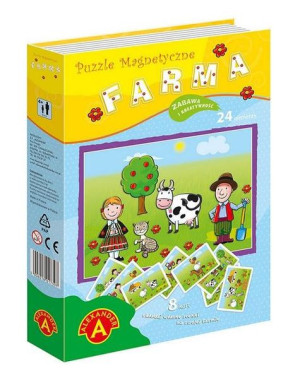 Puzzle Magnetyczne Farma Alex