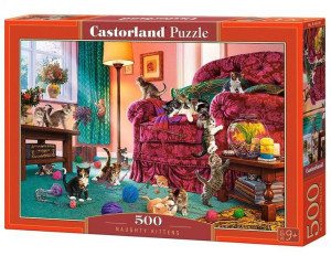 Puzzle 500 Naughty Kittens Castor