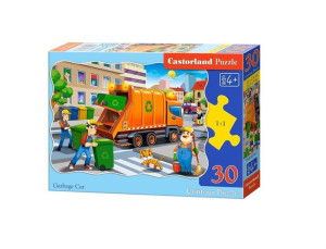 Puzzle 30 Garbage Car Castor
