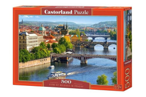 Puzzle 500 View Of Bridges In Prague Castor