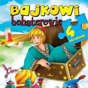 4 Układanki Bajkowi Bohaterowie