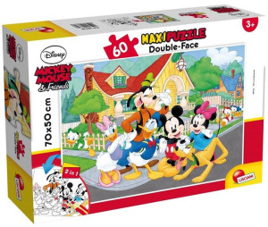 Puzzle Dwustronne Supermaxi 60 Myszka Miki