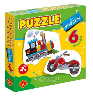 Puzzle Dla Maluszków Lokomotywa Alex