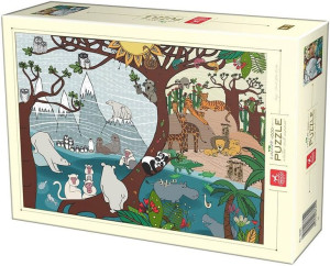 Puzzle 1000 Natura Lato I Zima