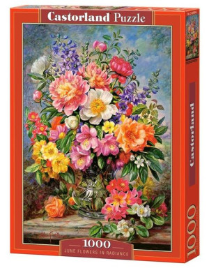 Puzzle 1000 Bukiet Kwiatów Castor