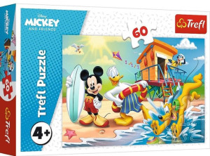 Puzzle 60 Ciekawy Dzień Mikiego I Przyjaciół Trefl