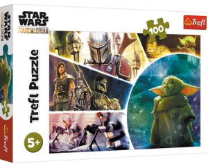 Puzzle 100 Baby Yoda Trefl