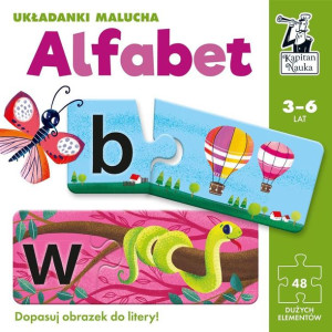 Alfabet Układanki Malucha