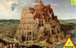 Puzzle 1000 Brueghel Wieża Babel Piatnik