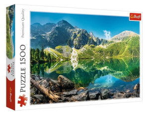 Puzzle 1500 Jezioro Morskie Oko, Tatry Trefl