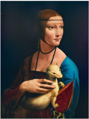 Puzzle 1000 Dama Z Łasiczką, Leonardo Da Vinci