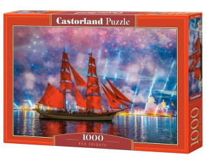Puzzle 1000 Czerwona Fregata Castor