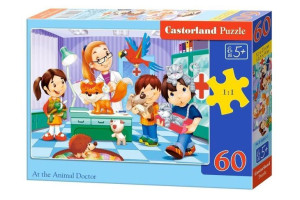 Puzzle 60 U Weterynarza Castor