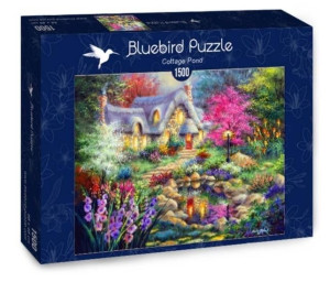 Puzzle 1500 Domek Z Pięknym Stawem