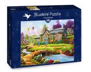 Puzzle 1500 Kolorowa Chatka
