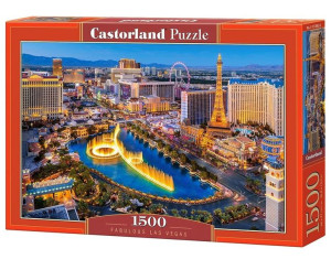Puzzle 1500 Fantastyczne Las Vegas Castor