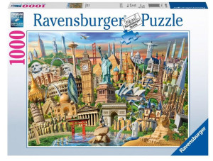 Puzzle 1000 Światowe Zabytki