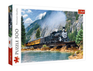 Puzzle 500 Górski Pociąg Trefl