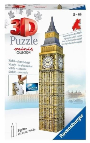 Puzzle 3d 54 Mini Budynki: Big Ben