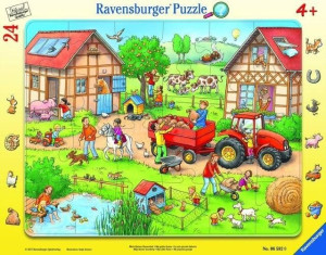 Puzzle W Ramce 24 Moja Mała Farma