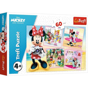 Puzzle 60 Urocza Minnie Trefl