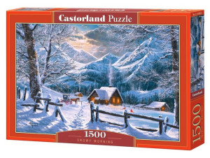 Puzzle 1500 Snowy Morning Castor