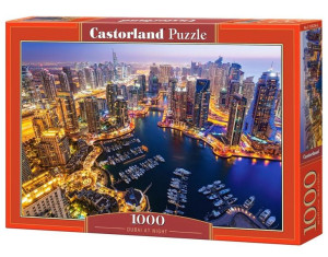 Puzzle 1000 Dubaj Nocą Castor
