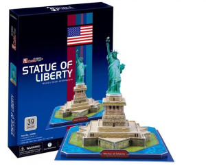 Puzzle 3d Statua Wolności