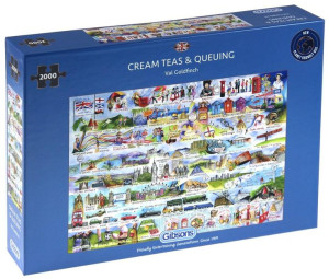 Puzzle 2000 Brytyjskie Znaki Szczególne G3