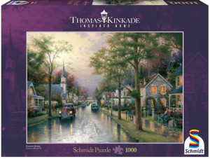Puzzle Pq 1000 Poranek W Rodzinnym Mieście G3