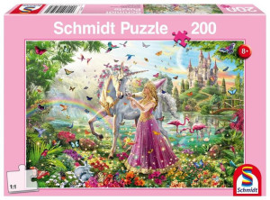 Puzzle 200 Księżniczka W Zaczarowanym Lesie G3
